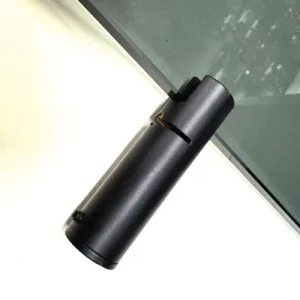 Pair of Wall Stabilizers for Shelving Unit - Matte Black Finish