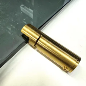 Pair of Wall Stabilizers for Shelving Unit - Gold Finish