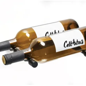 Blue Label View Two Bottle Deep Wine Pegs (Pair) (Blue Collection)