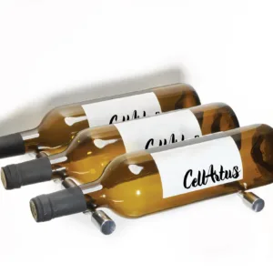 Blue Label View Three Bottle Deep Wine Pegs (Pair) (Blue Collection)