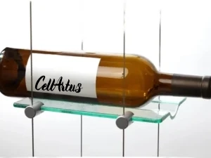 12 Bottle Float Cable Wine Racks Display Kit