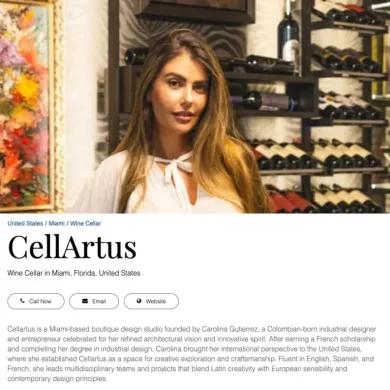 The Architecture of Wine Cellartus Joins the Architectural Authority Directory